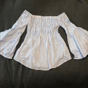 Off the shoulder blouse